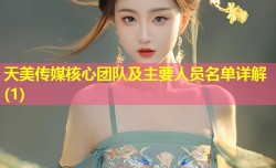 天美传媒核心团队及主要人员名单详解(1)