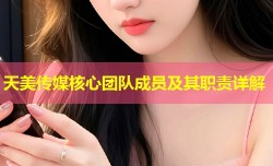 天美传媒核心团队成员及其职责详解
