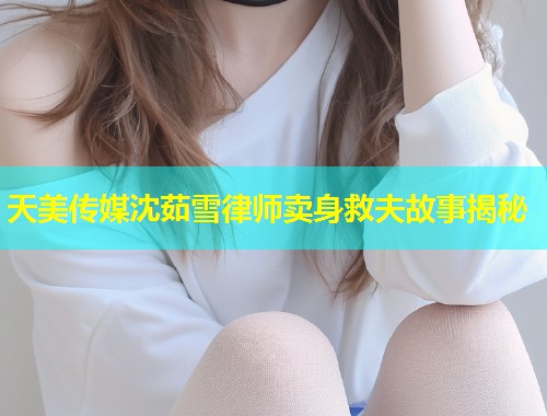天美传媒沈茹雪律师卖身救夫故事揭秘  第1张