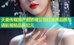 天美传媒国产剧影视公司打造高品质华语影视精品新纪元