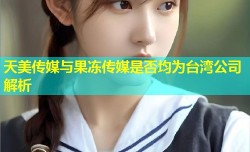 天美传媒与果冻传媒是否均为台湾公司解析